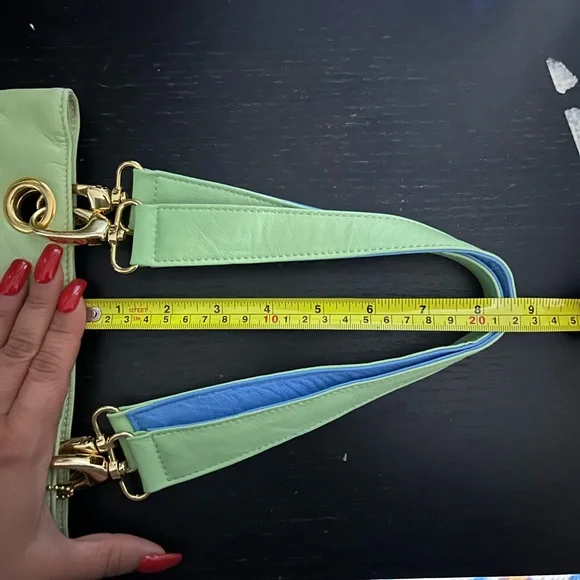 Green Leather Women's Bag - Picture 9 of 9